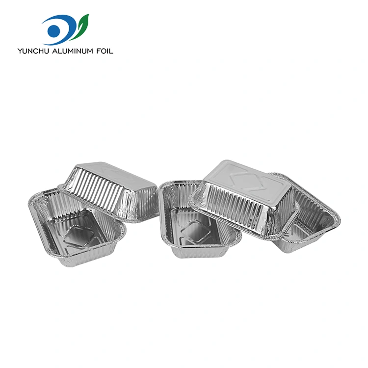 エアフライヤーベーキングシルバーアルミホイル容器