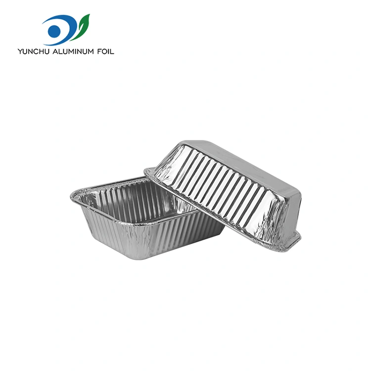 エアフライヤーベーキングシルバーアルミホイル容器