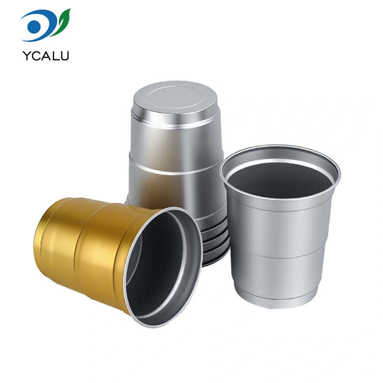 9オンス使い捨てアルミニウムコールドドリンクアルミニウムドリンクカップ