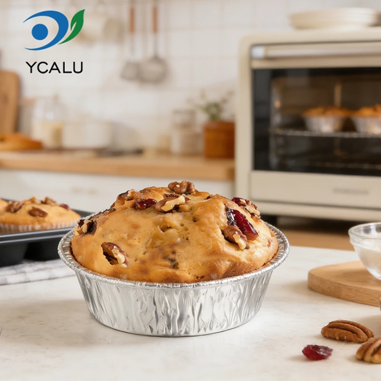 使い捨て可能なベーキングエアフライヤー銀アルミホイル食品容器