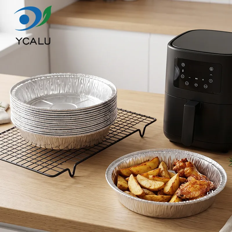 エアフライヤー食品銀アルミホイル容器