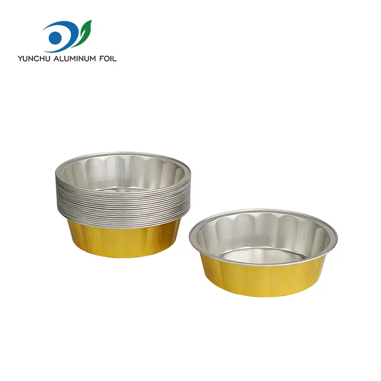 耐性ベーキングスムースウォールアルミホイル容器